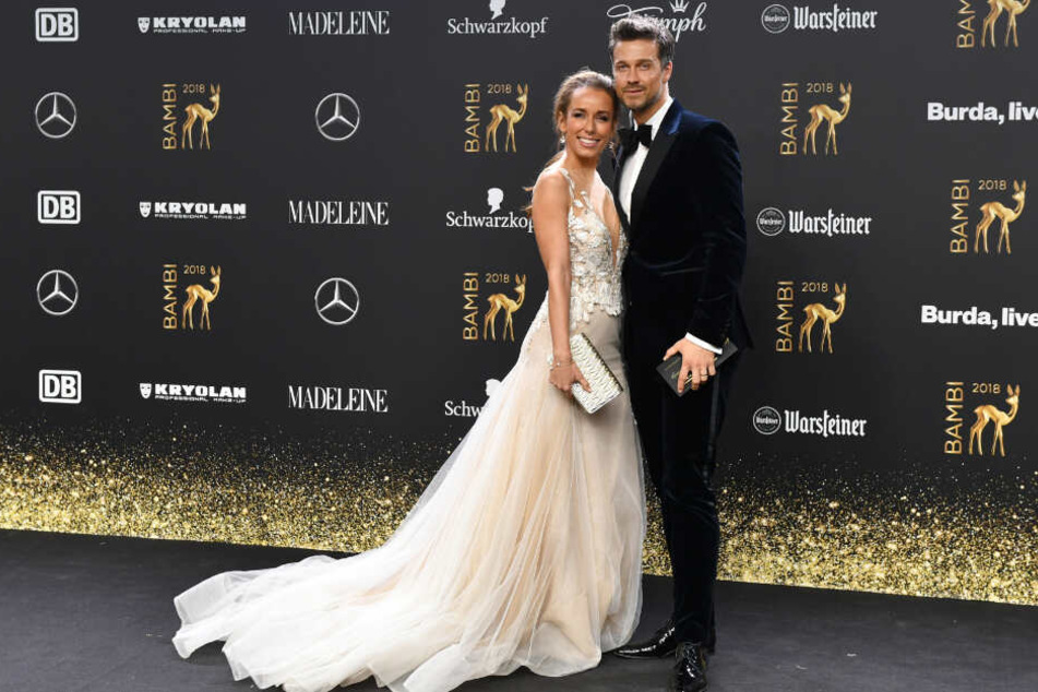 Wayne und Annemarie Carpendale bei der Bambi-Verleihung 2018.