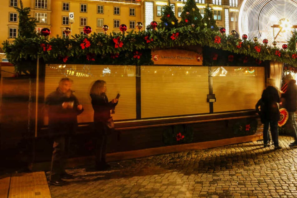 Dresdner Striezelmarkt: Tragischer Todesfall erschüttert die Hütten-Besitzer