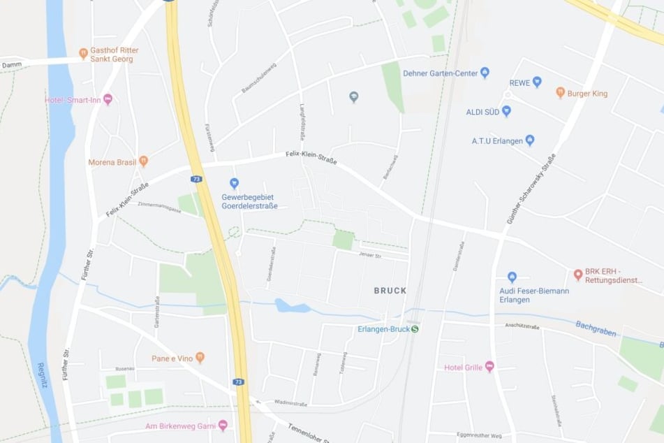 In der Felix-Klein-Straße in Erlangen ist ein Supermarkt überfallen worden.