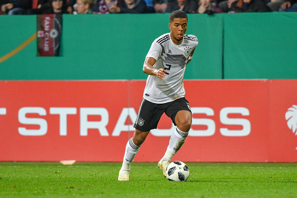 Henrichs im Trikot der deutschen U21-Nationalmannschaft