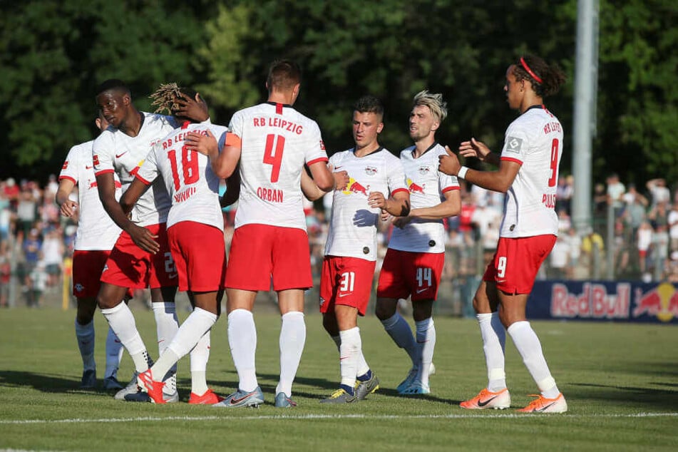 Im letzten Test gegen den französischen Pokalsieger Stade Rennes vor einer Woche in Markranstädt gewannen die Roten Bullen 2:0.