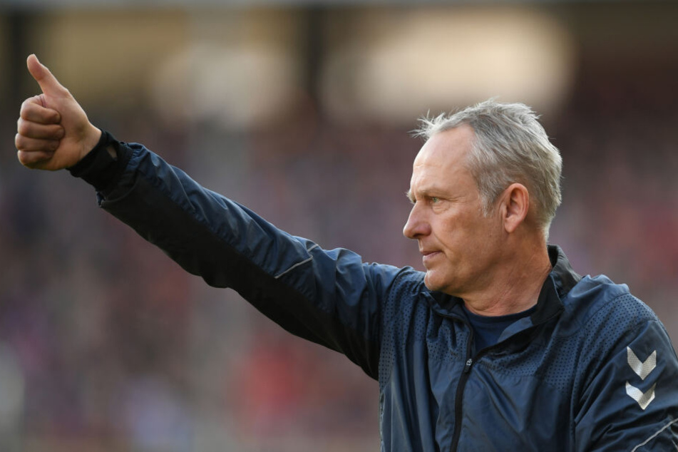 SCF-Trainer Christian Streich (53) lobte RB Leipzig: "Es ist sehr gut für unser Land, dass eine Stadt im Osten in der Bundesliga vertreten und erfolgreich ist, weil wir noch genug Grenzen in unseren Köpfen haben."