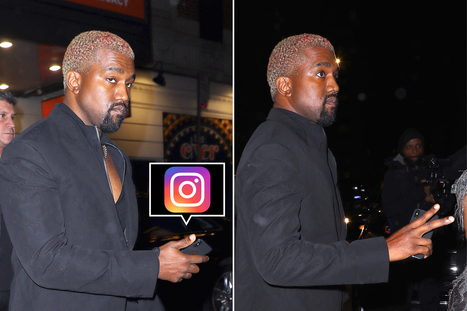 Rapper Kanye West shocked fans when he shared a screenshot of him deactivating his Instagram account.