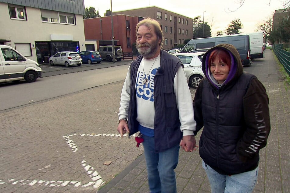 Lothar (63) und Carola (40) sind zum wiederholten Male ein Paar.