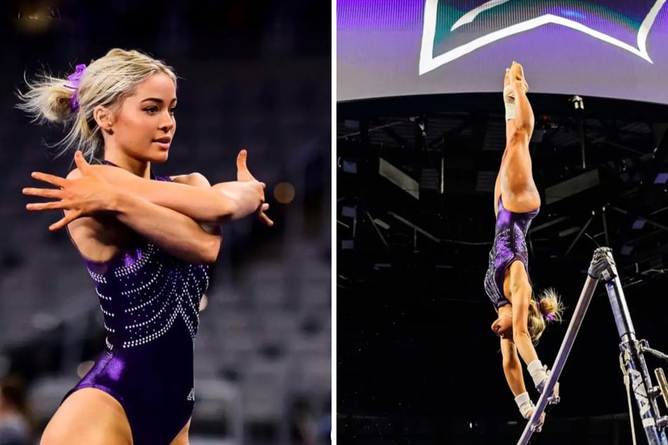 Olivia Dunne's viral gymnastics snaps are too hot for TikTok!