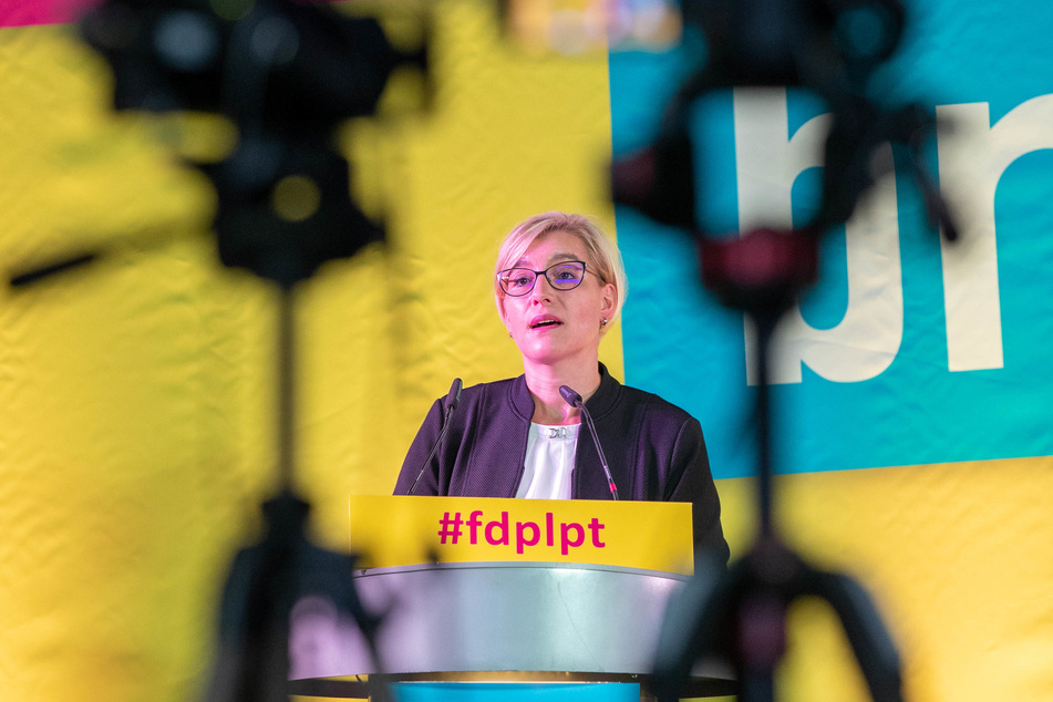 FDP-Landeschefin Anita Maaß (46) kritisierte am Samstag beim Landesparteitag ihre eigene Partei in der Bundesregierung. (Archivbild)