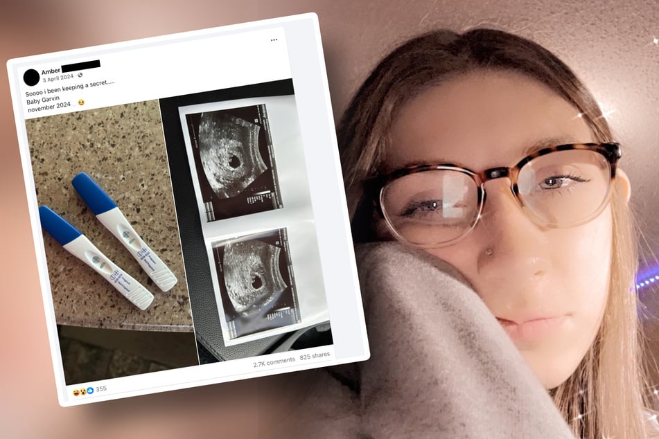 The 20-year-old happily shared promising pictures on Facebook. When the baby arrived, she wanted to get rid of it.