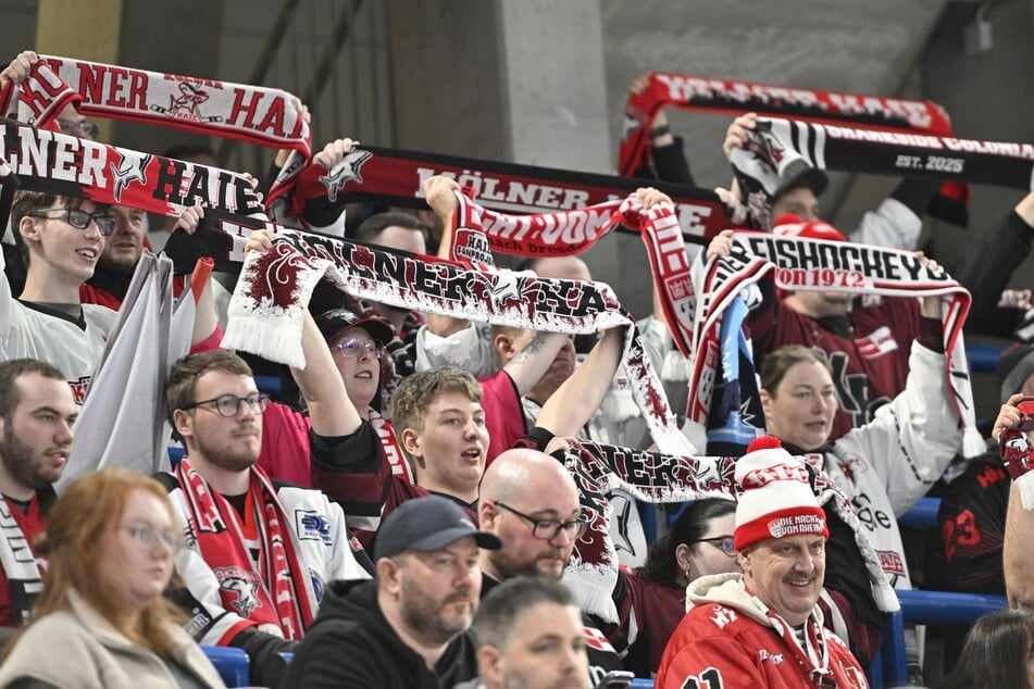 Die Kölner Fans, die es in die Arena geschafft hatten, konnten am Ende jubeln.