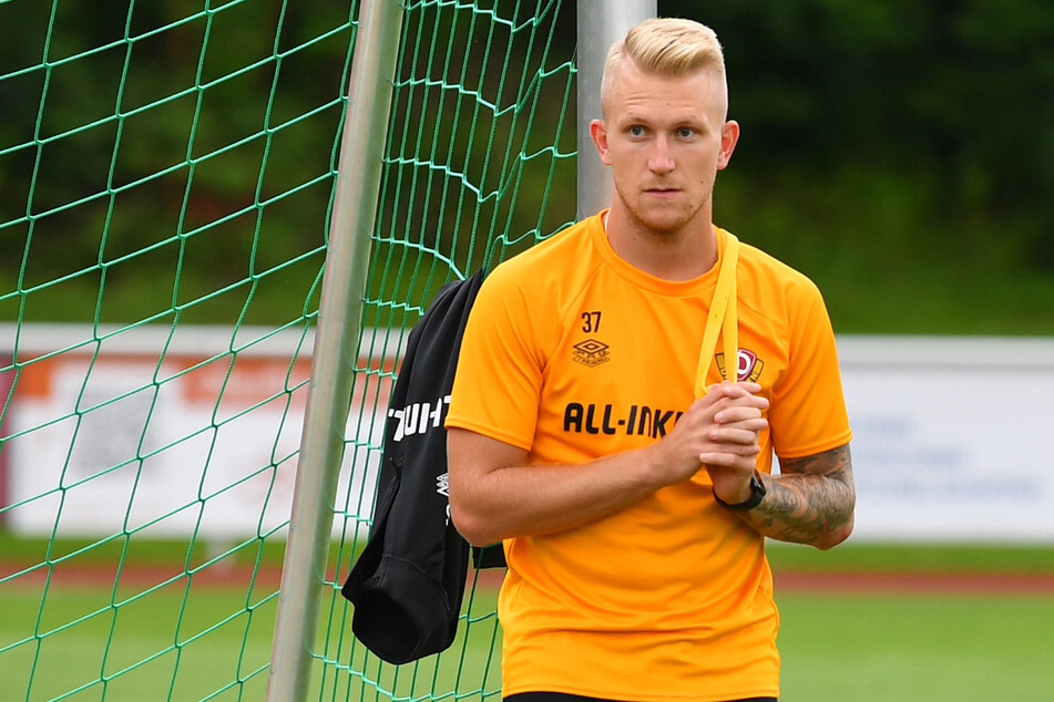 Luka Stor (23) muss wohl bei Dynamo seinen Rucksack packen.