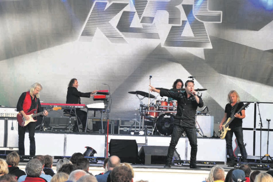 Die Kultband Karat spielt bei Radeberger auf.