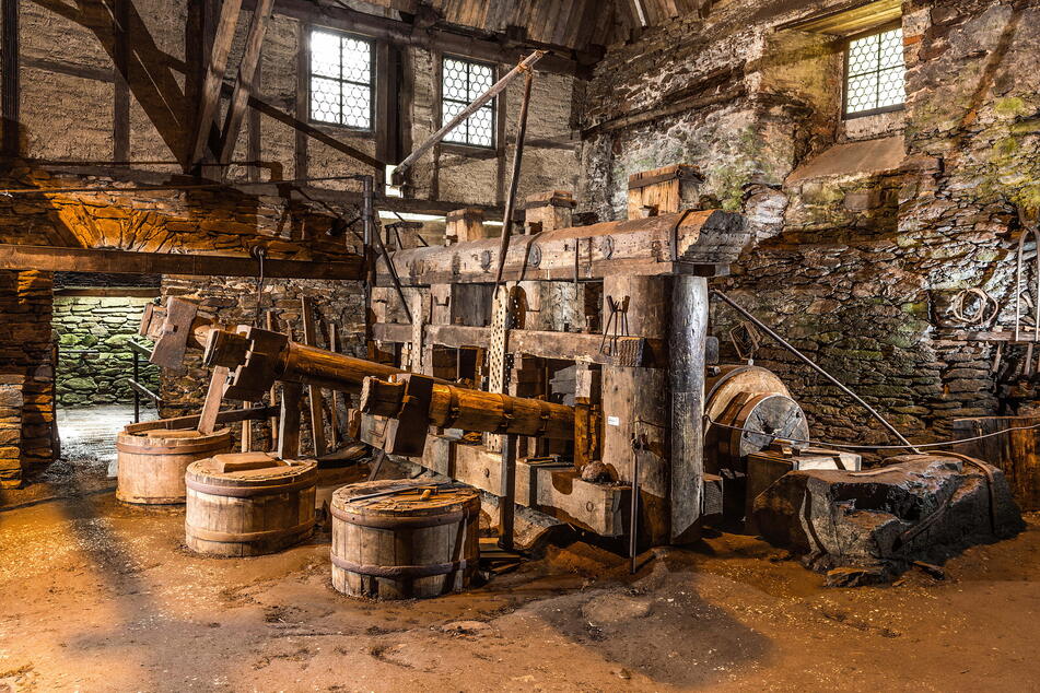 Das Hammerwerk stammt aus dem 17. Jahrhundert.