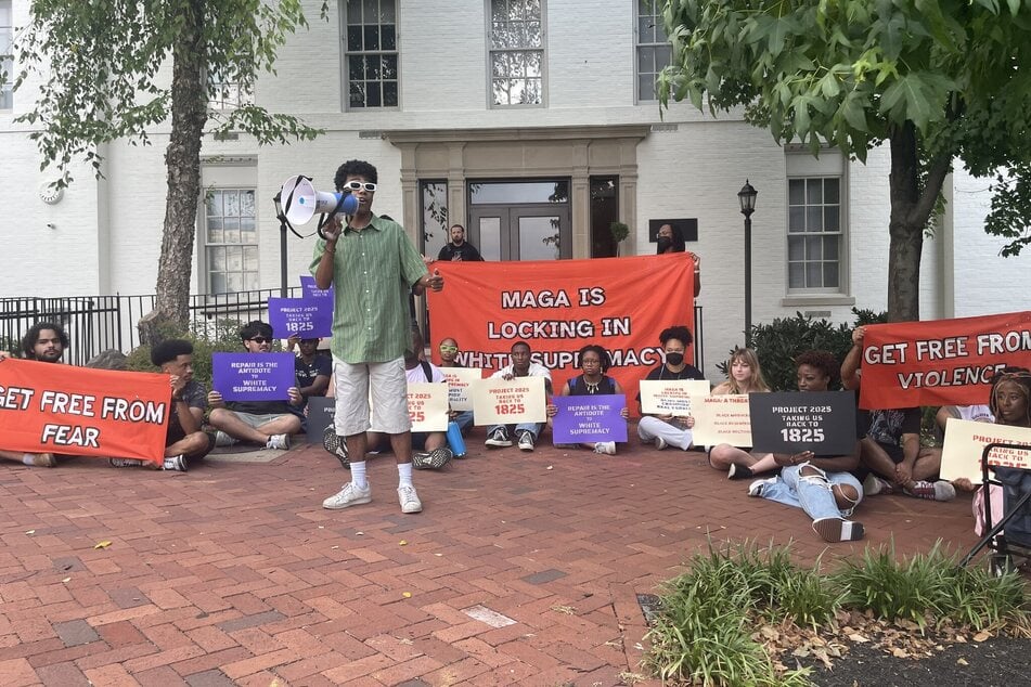 Youth activists rally in Washington to demand urgent action on reparations