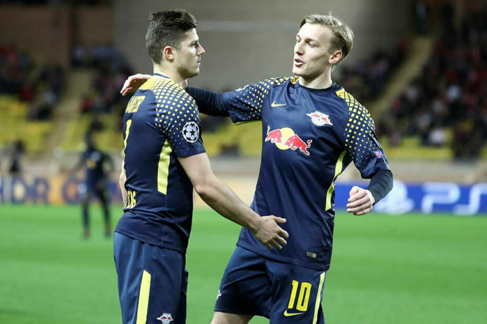 Marcel Sabitzer und Emil Forsberg standen schon vor zwei Jahren mit RB Leipzig in der Champions League. Diesmal wird es wohl schwerere Gegner geben als damals.