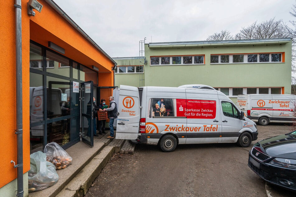 Die sächsische Tafel hofft in Zukunft, wieder mehr Fahrer zur Verfügung zu haben.