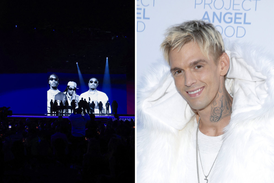 Aaron Carter wasn't included in the live In Memoriam segment of the 2023 Grammy Awards.