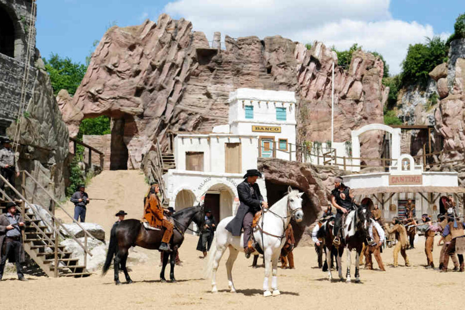 Das Freilichttheater am Kalkberg hat sich erneut zu einem Paradies für Wild-West-Fans gemausert.