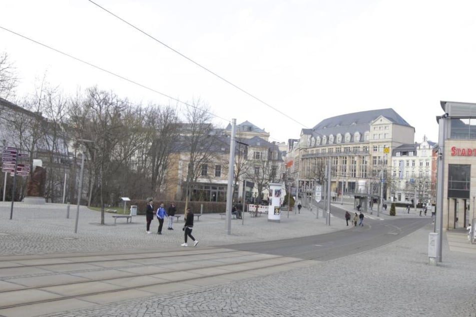 Die Attacke passierte am Postplatz in Plauen.