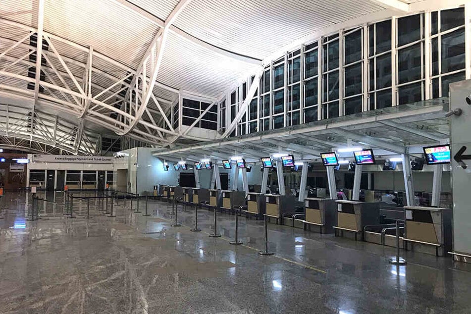 Der internationale Flughafen der Ferieninsel Bali bleibt geschlossen.