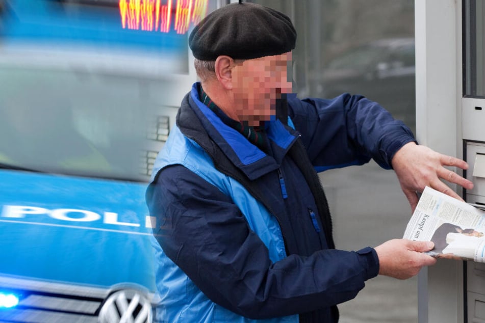 Der Mann wollte den Wagen offenbar von außen stoppen. (Fotomontage/Symbolbild)