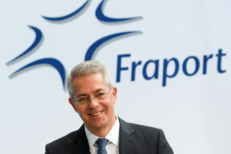 Stefan Schulte, Vorstandsvorsitzender des Flughafenbetreibers Fraport, hatte angesichts der starken Zahlen gut lachen.