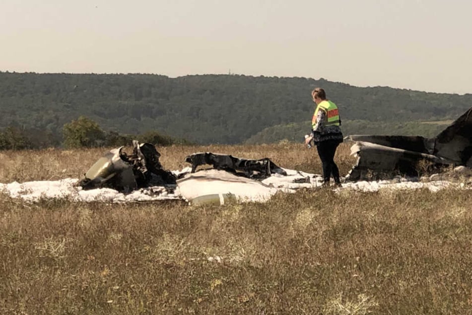 Kurz nach dem Start brannte die Cessna vollkommen aus