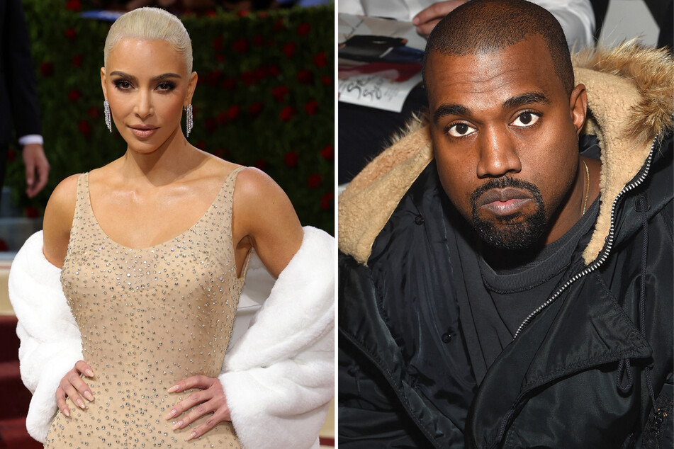 Rapper and business mogul Kanye West (r.) failed to show up for a deposition for his ongoing divorce battle with ex-wife Kim Kardashian.