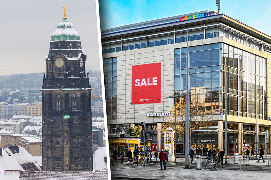 Dresden: Karstadt-Krise: Zieht das Rathaus in den Shopping-Tempel?