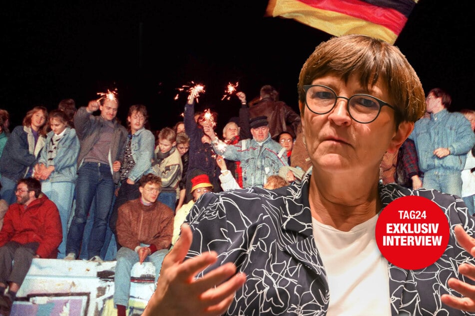SPD-Chefin Esken zum Mauerfall: Man hätte den Ostdeutschen besser zuhören müssen