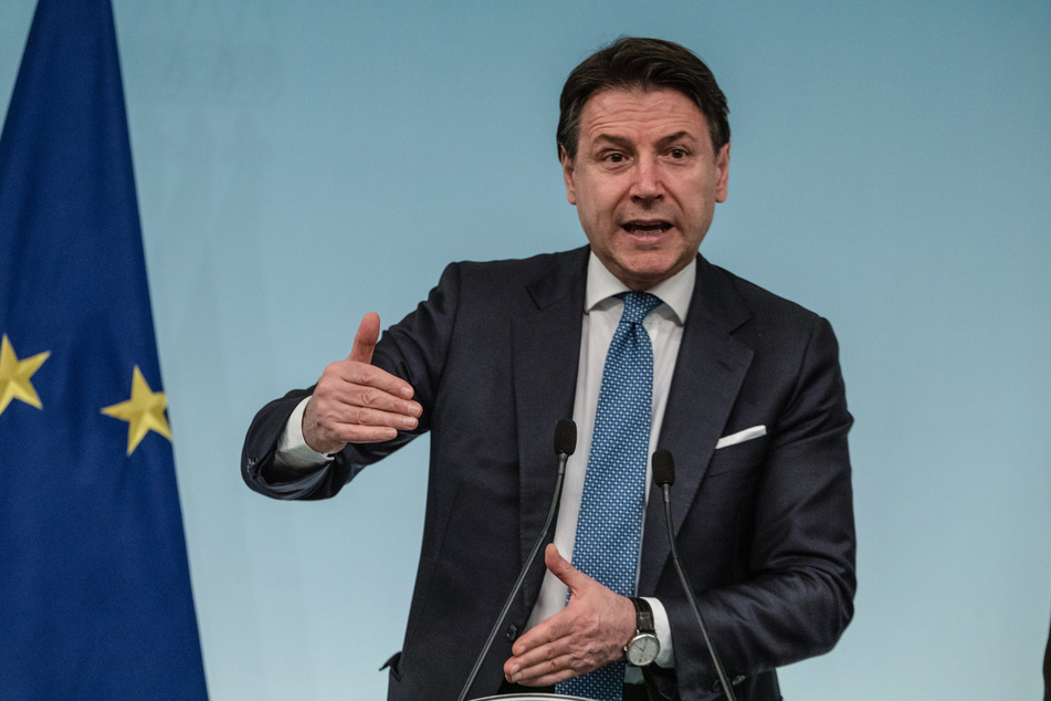 Ministerpräsident Giuseppe Conte (parteilos) hat Italien zur "Schutzzone" erklärt.