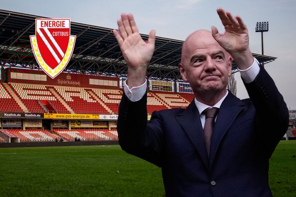 Drehen die jetzt völlig durch? Cottbus nutzt FIFA-Boss Infantino für neues Stadion