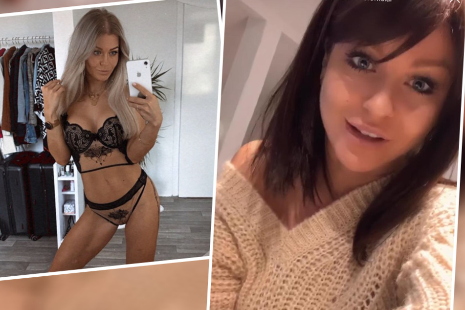 Links die alte, rechts die neue Julia: Auf Instagram überraschte die Ex-"Love Island"-Teilnehmerin ihre Fans nun mit einer "neuen Frisur".