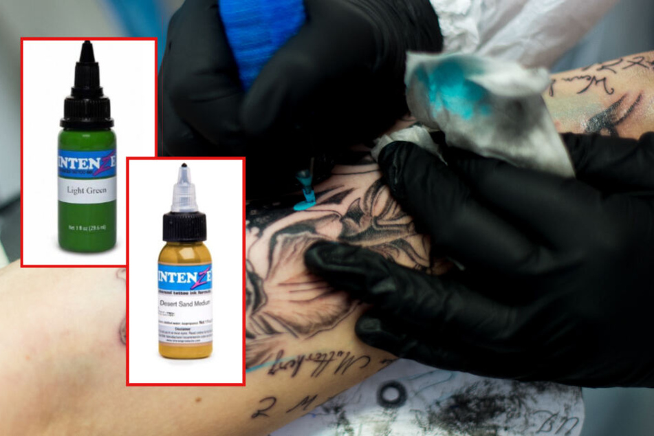 Rückruf! Firma nimmt Tattoo-Farben vom Markt