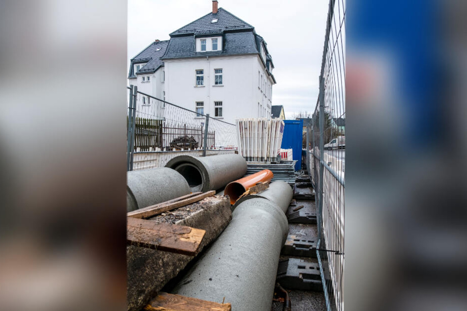 Wegen Kanalarbeiten werden ab Montag drei Straßen in Limbach-Oberfrohna gesperrt.