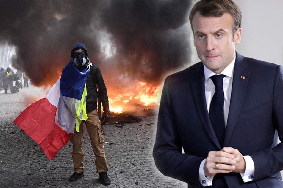 Emmanuel Macron will sich zur Krise in Frankreich äußern