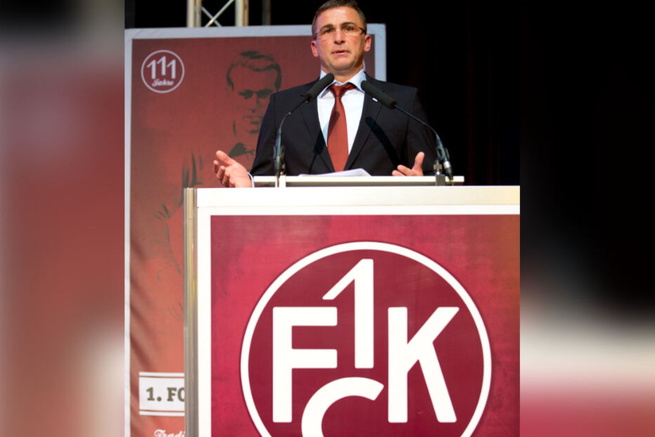 FCK-Meisterspieler und späterer Vorstandsvorsitzender Stefan Kuntz: War auch am Absturz von Waldhof Mannheim beteiligt.