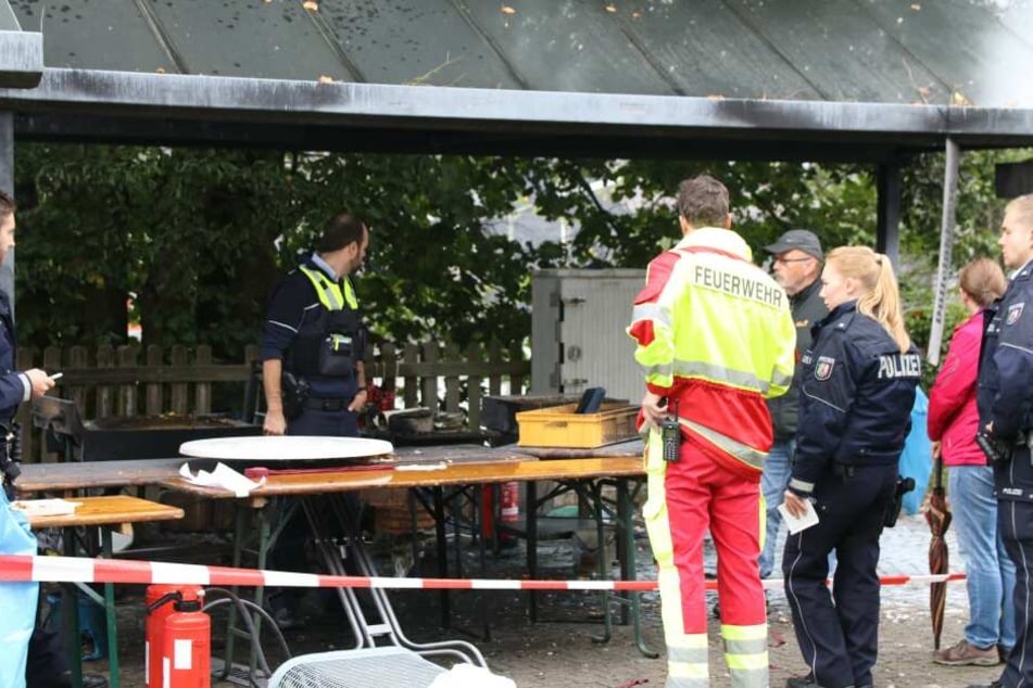 Nach ersten Informationen soll es sich um eine Fett-Explosion gehandelt haben.