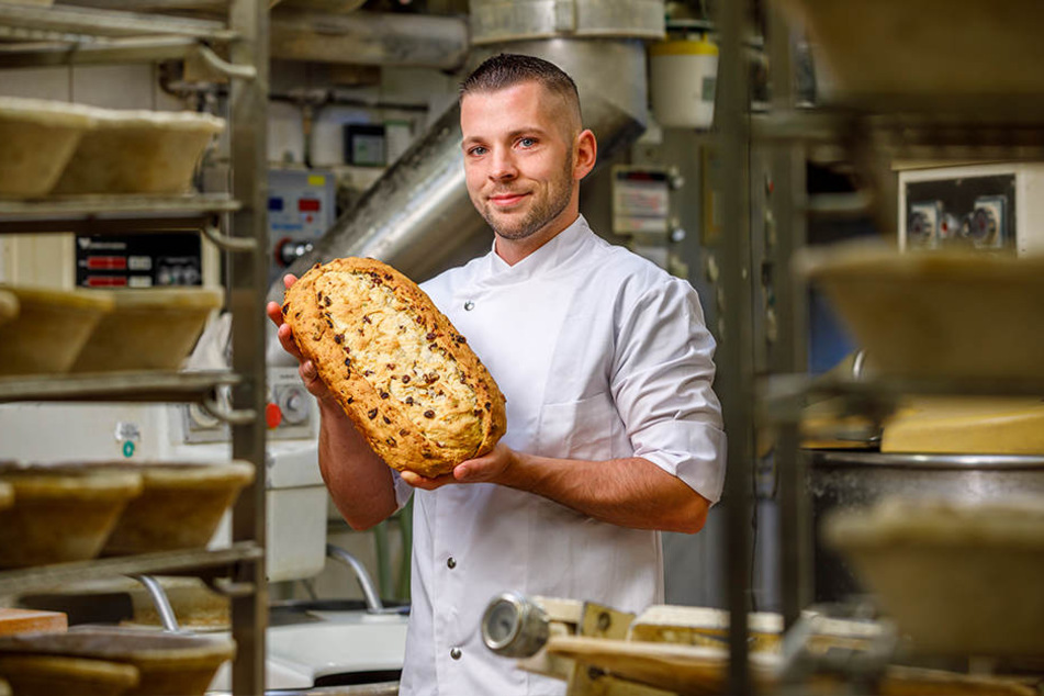 Derzeit backt David fleißig Stollen. Er hofft, im Januar "Mister Handwerk" zu werden.