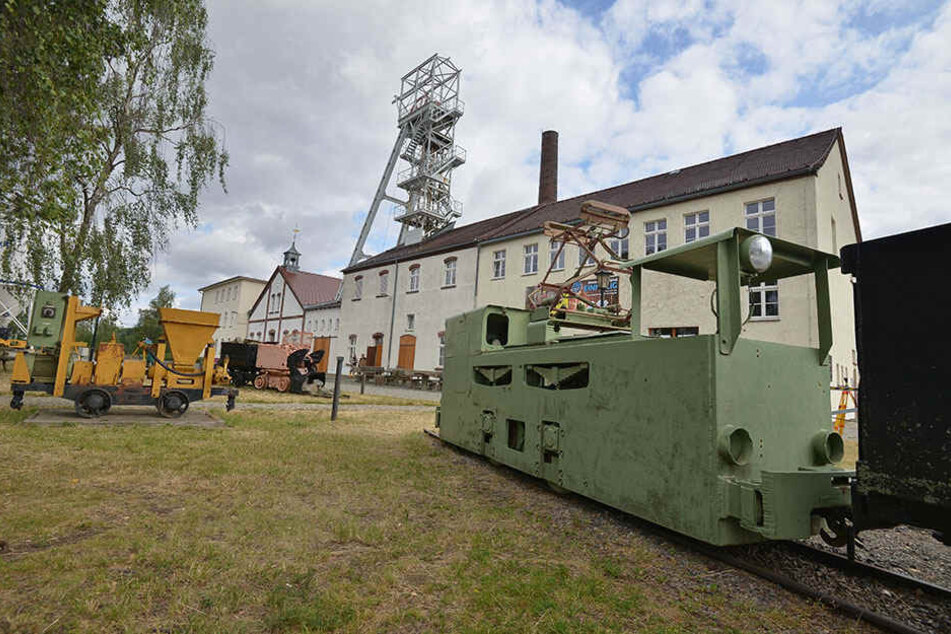 Die "Reiche Zeche" in Freiberg präsentiert sich im Rahmen der Landesausstellung 2020.