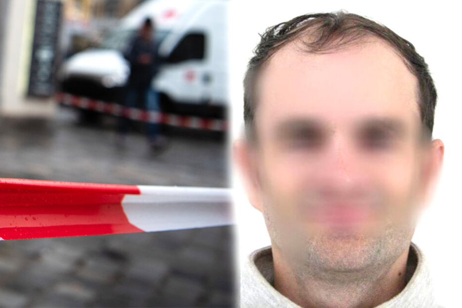 Der mutmaßliche Täter wurde nach einer längeren Fahndung festgenommen (Bldmontage).