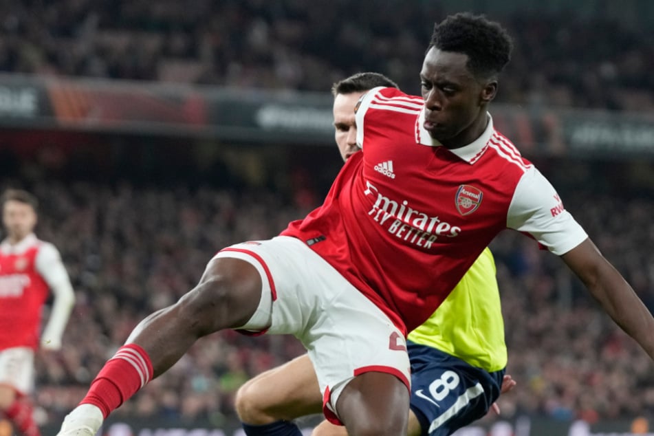 Albert Sambi Lokonga (25) wechselt vom FC Arsenal fest zum HSV. (Archivfoto)