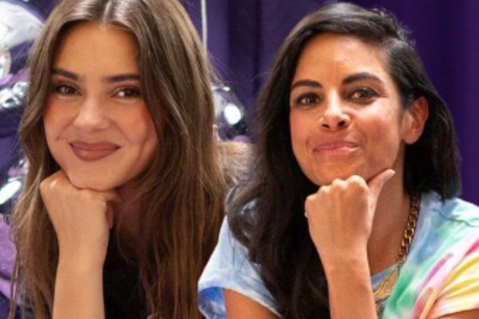 Collien Fernandes (43, r.) sprach im Podcast "G-Spot" mit Model Stefanie Giesinger (29) über ihren persönlichen Kriminal-Fall.