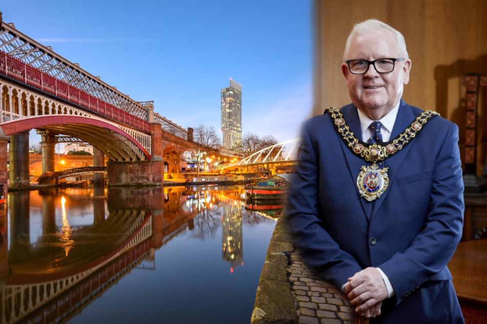 Wird die Zusammenarbeit mit Manchester schwieriger? Laut OB Tommy Judge wird es trotz Brexit wie gewohnt weitergehen. (Bildmontage)