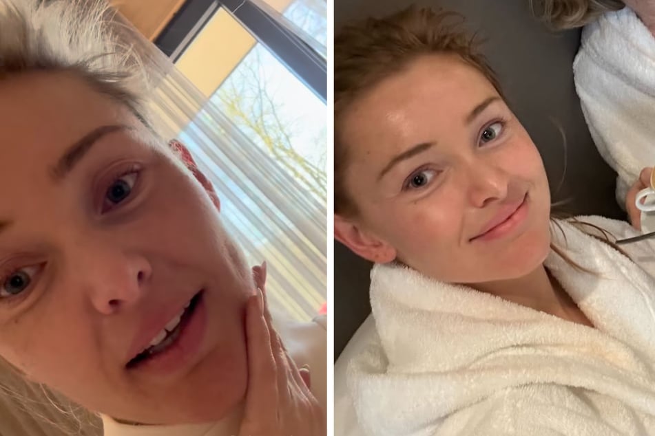 Patrice Aminati (30) sammelt bei einer Wellness-Auszeit neue Kraft.