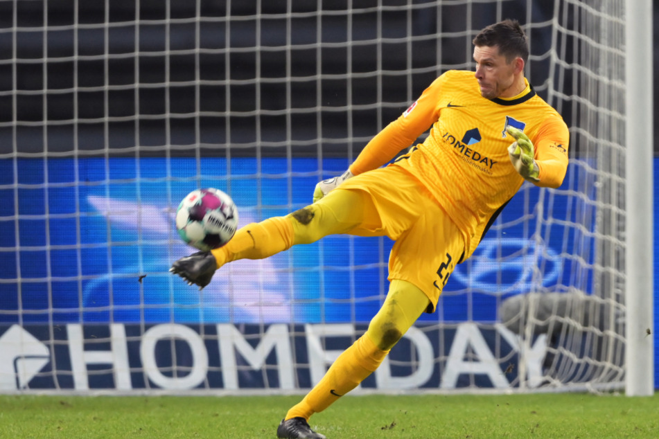Herthas Torhüter Rune Jarstein (37) war im April schwer an Corona erkrankt.