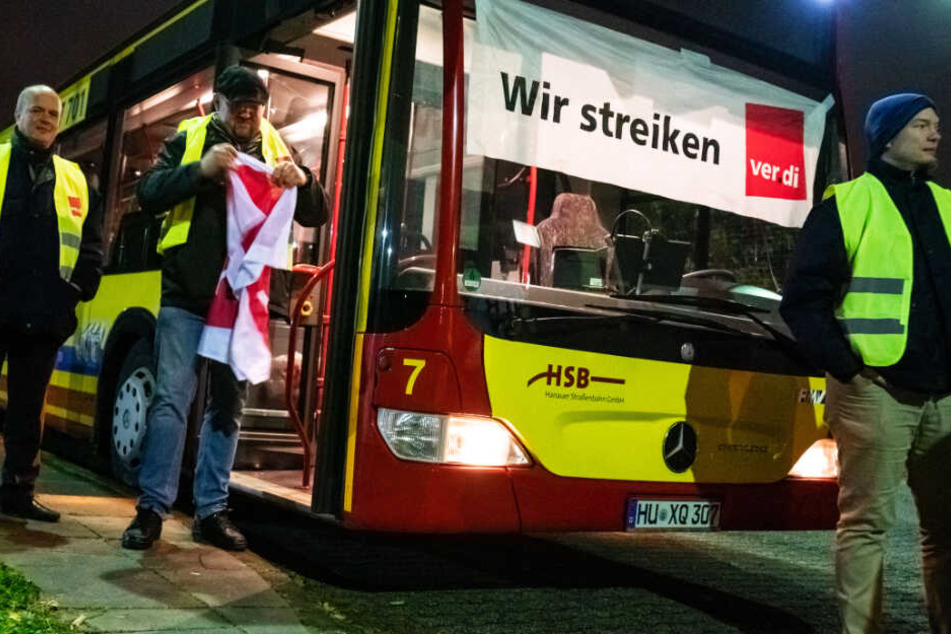 Die Busfahrer sind am vergangenen Dienstag in einen unbefristeten Streik getreten.