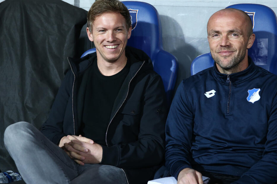 Alfred Schreuder (rechts im Bild) hatte bereits von Oktober 2015 bis Januar 2018 als Co-Trainer von Julian Nagelsmann gearbeitet.