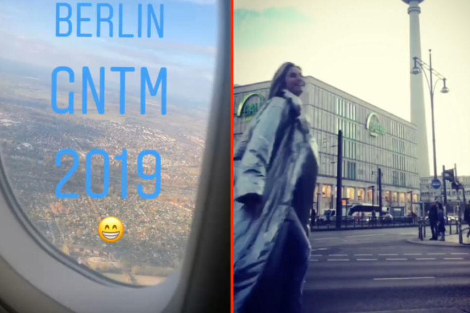 Heidi Klum (45) postete bei Instagram aus dem Flugzeug und machte wenig später Berlin unsicher.