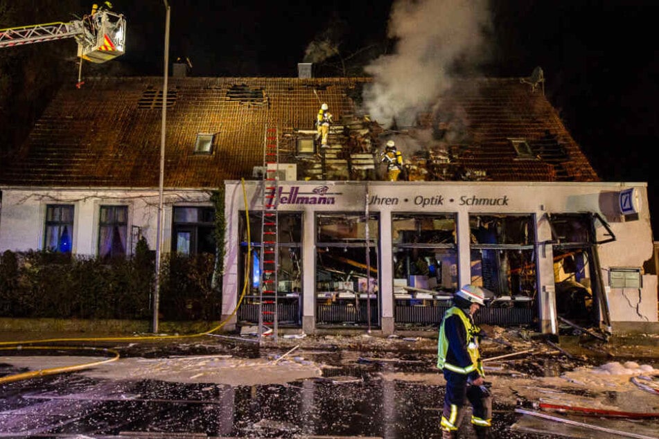Auch das Juwelier-Geschäft "Hellmann" wurde damals zerstört.