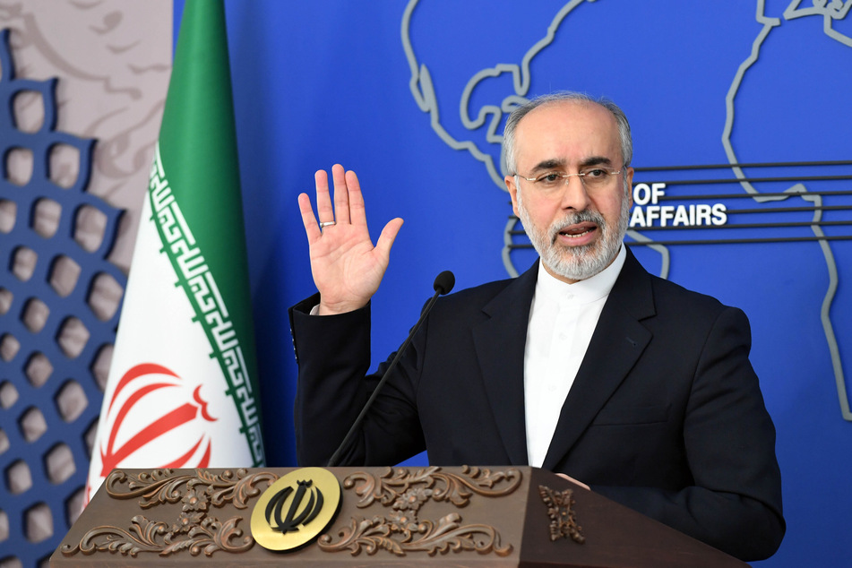 Nasser Kanaani (54), Sprecher des iranischen Außenministeriums.