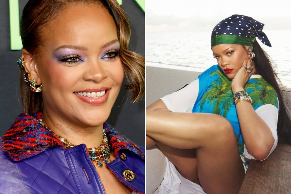 Rihanna sparks third pregnancy rumors with tropical photoshoot